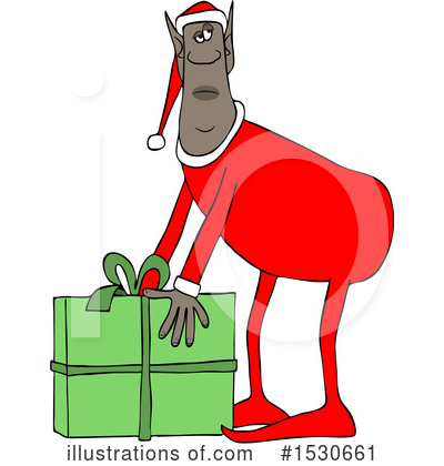 Royalty-Free (RF) Christmas Elf Clipart Illustration by djart - Stock Sample #1530661