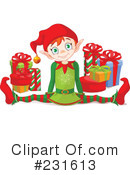 Christmas Elf Clipart #231613 by Pushkin