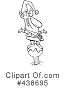 Christmas Elf Clipart #438695 by toonaday