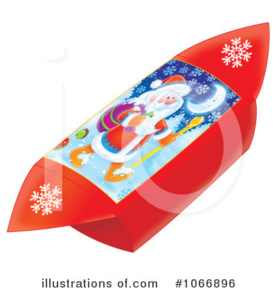 Royalty-Free (RF) Christmas Gift Clipart Illustration by Alex Bannykh - Stock Sample #1066896