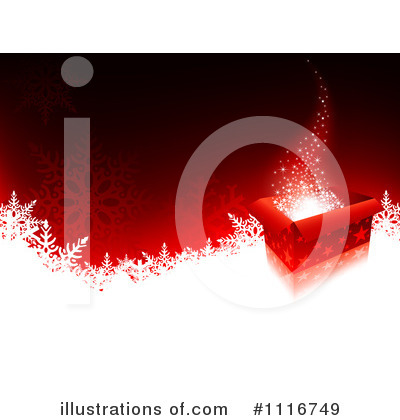 Royalty-Free (RF) Christmas Gift Clipart Illustration by dero - Stock Sample #1116749