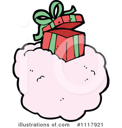Royalty-Free (RF) Christmas Gift Clipart Illustration by lineartestpilot - Stock Sample #1117921