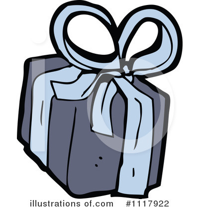 Royalty-Free (RF) Christmas Gift Clipart Illustration by lineartestpilot - Stock Sample #1117922
