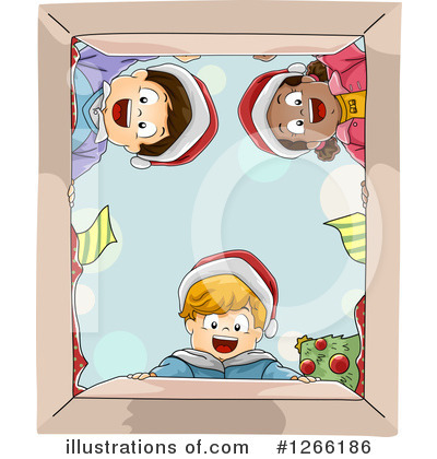 Royalty-Free (RF) Christmas Gift Clipart Illustration by BNP Design Studio - Stock Sample #1266186