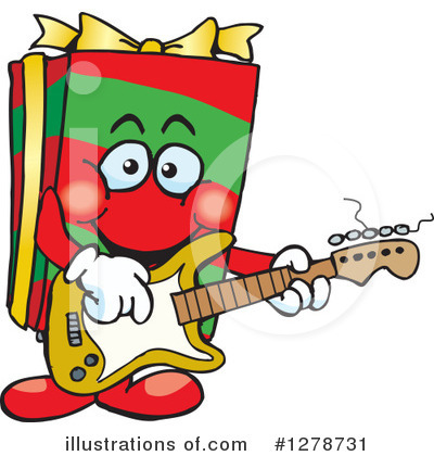 Royalty-Free (RF) Christmas Gift Clipart Illustration by Dennis Holmes Designs - Stock Sample #1278731