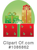 Christmas Gifts Clipart #1086862 by Pams Clipart