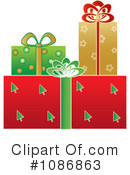 Christmas Gifts Clipart #1086863 by Pams Clipart