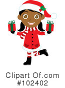 Christmas Girl Clipart #102402 by Rosie Piter