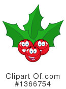Christmas Holly Clipart #1366754 by Hit Toon