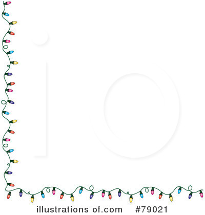 Royalty-Free (RF) Christmas Lights Clipart Illustration by Pams Clipart - Stock Sample #79021