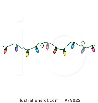 Royalty-Free (RF) Christmas Lights Clipart Illustration by Pams Clipart - Stock Sample #79022