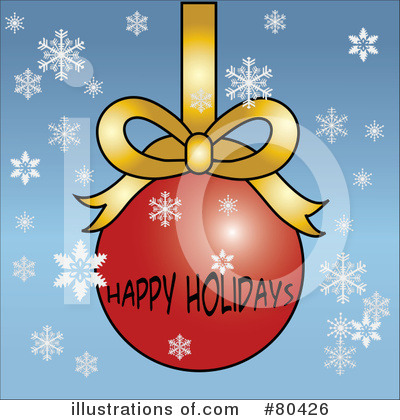 Christmas Bulb Clipart #80426 by Pams Clipart