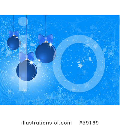Royalty-Free (RF) Christmas Ornaments Clipart Illustration by elaineitalia - Stock Sample #59169