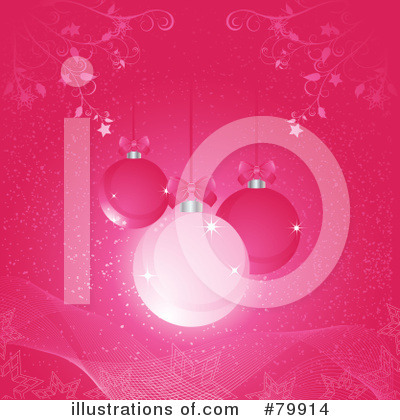 Royalty-Free (RF) Christmas Ornaments Clipart Illustration by elaineitalia - Stock Sample #79914