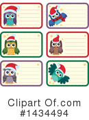 Christmas Owl Clipart #1434494 by visekart
