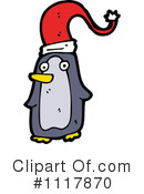 Christmas Penguin Clipart #1117870 by lineartestpilot