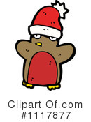 Christmas Penguin Clipart #1117877 by lineartestpilot