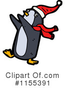 Christmas Penguin Clipart #1155391 by lineartestpilot