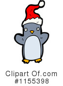 Christmas Penguin Clipart #1155398 by lineartestpilot