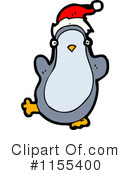 Christmas Penguin Clipart #1155400 by lineartestpilot