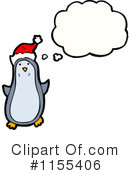 Christmas Penguin Clipart #1155406 by lineartestpilot