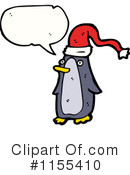 Christmas Penguin Clipart #1155410 by lineartestpilot