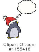 Christmas Penguin Clipart #1155418 by lineartestpilot
