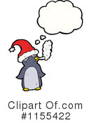 Christmas Penguin Clipart #1155422 by lineartestpilot