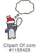 Christmas Penguin Clipart #1155425 by lineartestpilot