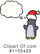Christmas Penguin Clipart #1155428 by lineartestpilot