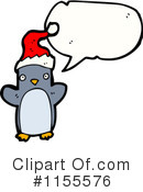 Christmas Penguin Clipart #1155576 by lineartestpilot