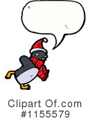 Christmas Penguin Clipart #1155579 by lineartestpilot