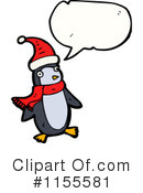 Christmas Penguin Clipart #1155581 by lineartestpilot