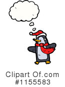 Christmas Penguin Clipart #1155583 by lineartestpilot