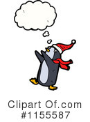 Christmas Penguin Clipart #1155587 by lineartestpilot