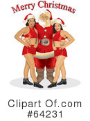 Christmas Pin Up Clipart #64231 by David Rey