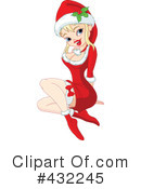 Christmas Pinup Clipart #432245 by Pushkin