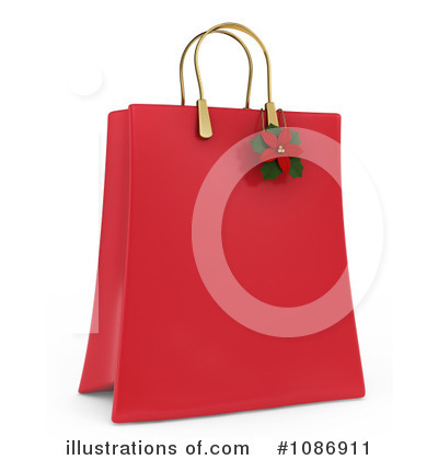 Royalty-Free (RF) Christmas Present Clipart Illustration by BNP Design Studio - Stock Sample #1086911