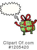 Christmas Present Clipart #1205420 by lineartestpilot