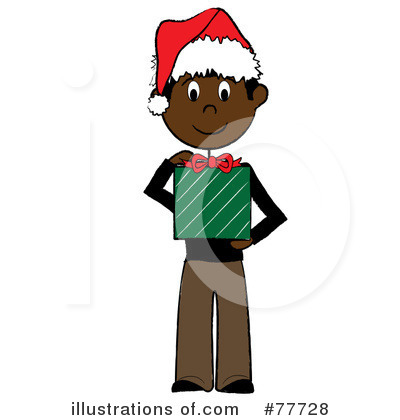 Royalty-Free (RF) Christmas Pressent Clipart Illustration by Pams Clipart - Stock Sample #77728