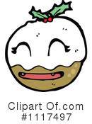 Christmas Pudding Clipart #1117497 by lineartestpilot