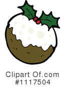 Christmas Pudding Clipart #1117504 by lineartestpilot
