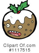 Christmas Pudding Clipart #1117515 by lineartestpilot