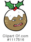 Christmas Pudding Clipart #1117516 by lineartestpilot