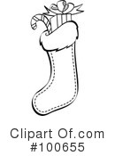Christmas Stocking Clipart #100655 by Andy Nortnik