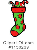 Christmas Stocking Clipart #1150239 by lineartestpilot
