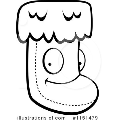 Christmas Stocking Clipart #1151479 by Cory Thoman