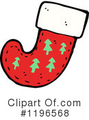 Christmas Stocking Clipart #1196568 by lineartestpilot