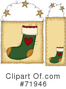 Christmas Stocking Clipart #71946 by inkgraphics