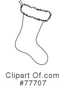 Christmas Stocking Clipart #77707 by Pams Clipart
